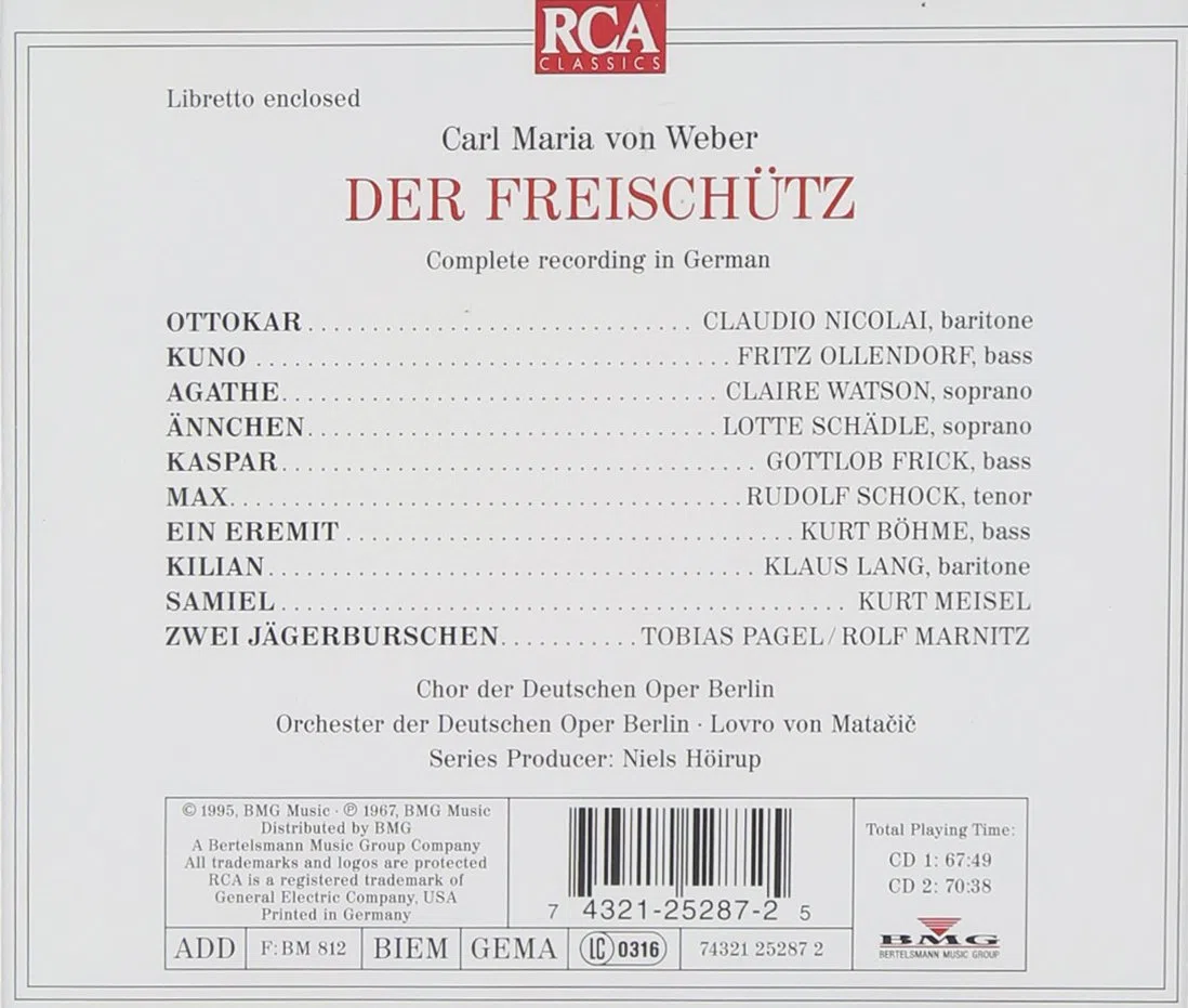 Der Freischutz (Complete)