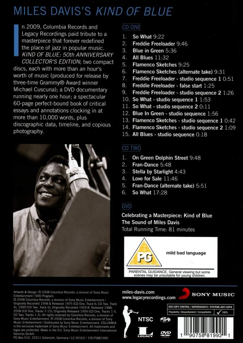 Kind Of Blue t. 50Th Anniversary Bookset)