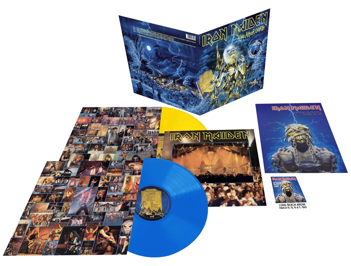 Live After Death (40Th Anniversary Blue & Yellow Limited Edt.)